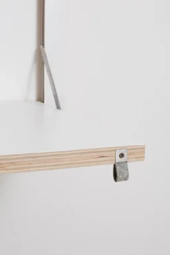 Ambivalenz - Fläpps - Vægskrivebord - Secretary - Sort - 80x50 cm