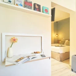 Ambivalenz - Fläpps - Vægskrivebord - Secretary - Sort - 80x50 cm