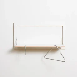 Ambivalenz - Fläpps Hängrail - Knagerække/Hylde - Hvid