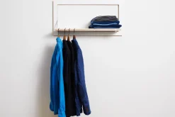 Ambivalenz - Fläpps Hängrail - Knagerække/Hylde - Hvid