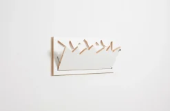 Ambivalenz - Fläpps Hängrail - Knagerække - Hvid