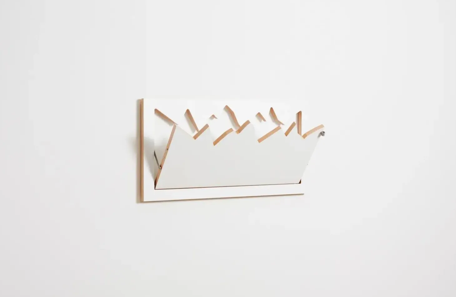 Ambivalenz - Fläpps Hängrail - Knagerække - Hvid