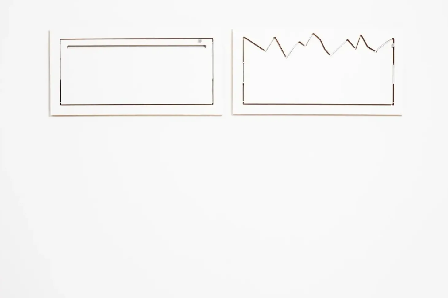 Ambivalenz - Fläpps Hängrail - Knagerække - Hvid