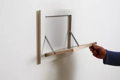 Ambivalenz - Fläpps Hylde - 40 x 40 cm - Sort