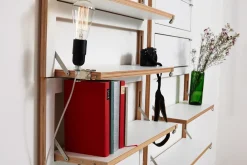 Ambivalenz - Fläpps Hylde - 80 x 80 cm - Sort birk