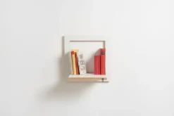 Ambivalenz - Fläpps Hylde - 40 x 40 cm - Hvid