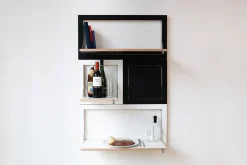 Ambivalenz - Fläpps Hylde - 40 x 40 cm - Hvid