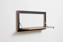 Ambivalenz - Fläpps Hylde - 80 x 40 cm - Sort birk