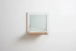 Ambivalenz - Fläpps Vanity Spejl - 40 x 40 cm - Hvid