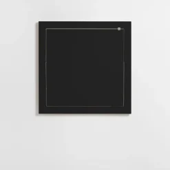 Ambivalenz Fläpps - Væghængt skrivebord - foldbart, Sort 60x60 cm