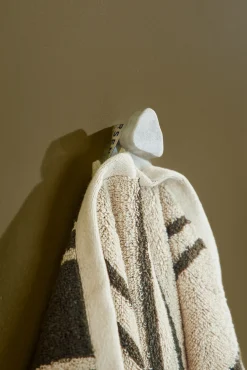 Andersen Furniture - Andersen Håndklæde - B50xL100 - Beige/Grøn