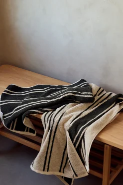 Andersen Furniture - Andersen Håndklæde - B50xL100 - Beige/Grøn