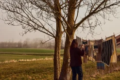 Andersen Furniture - Andersen Håndklæde - B50xL100 - Beige/Grøn