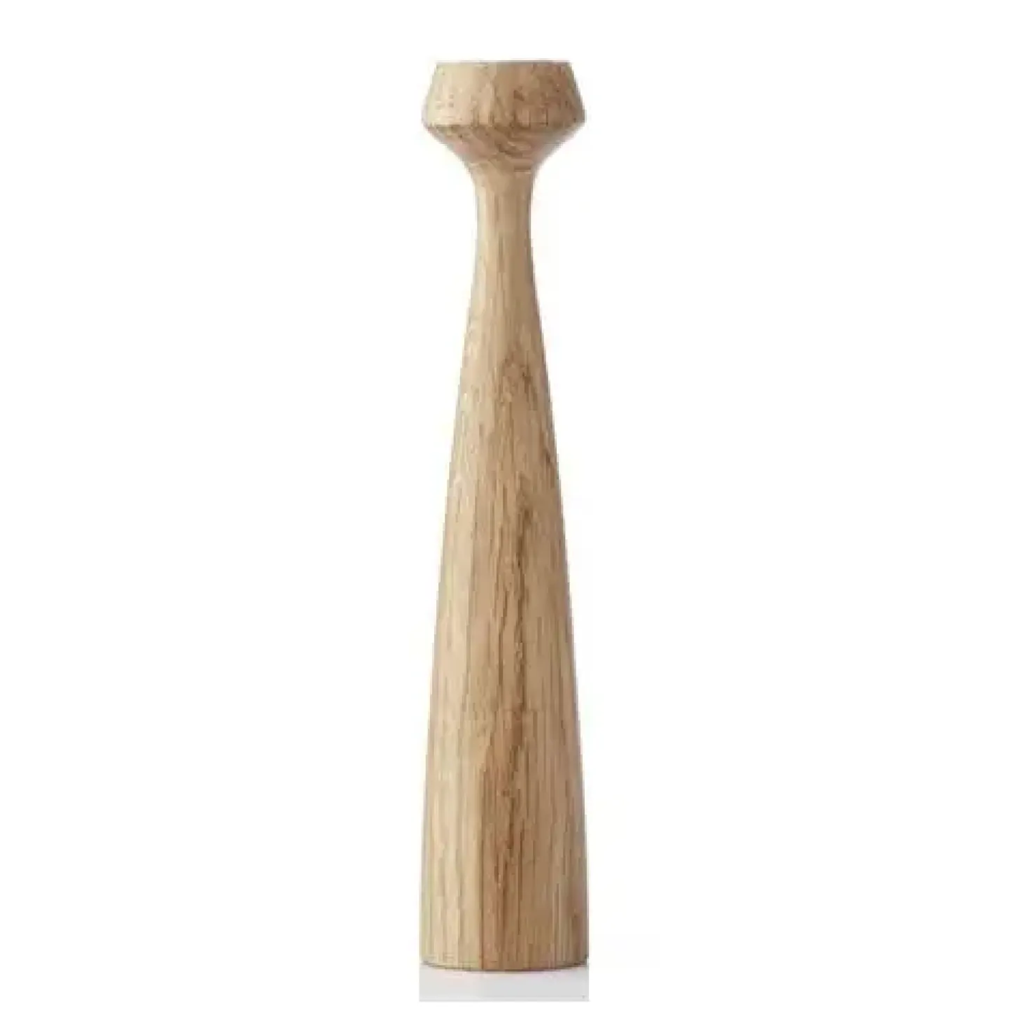 Applicata - Lysestage - Blossom Lilly - Oiled Oak - H:24,5 cm