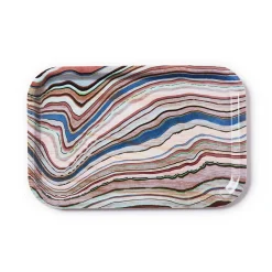 Applicata - Tribute to Wood Tray, Bakke i str. S - Blå