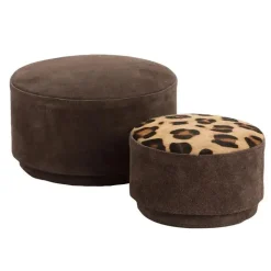 Au Maison - Boks - Leopard/Brun sæt af 2