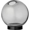 AYTM - Globe vase med fod - Medium - Sort