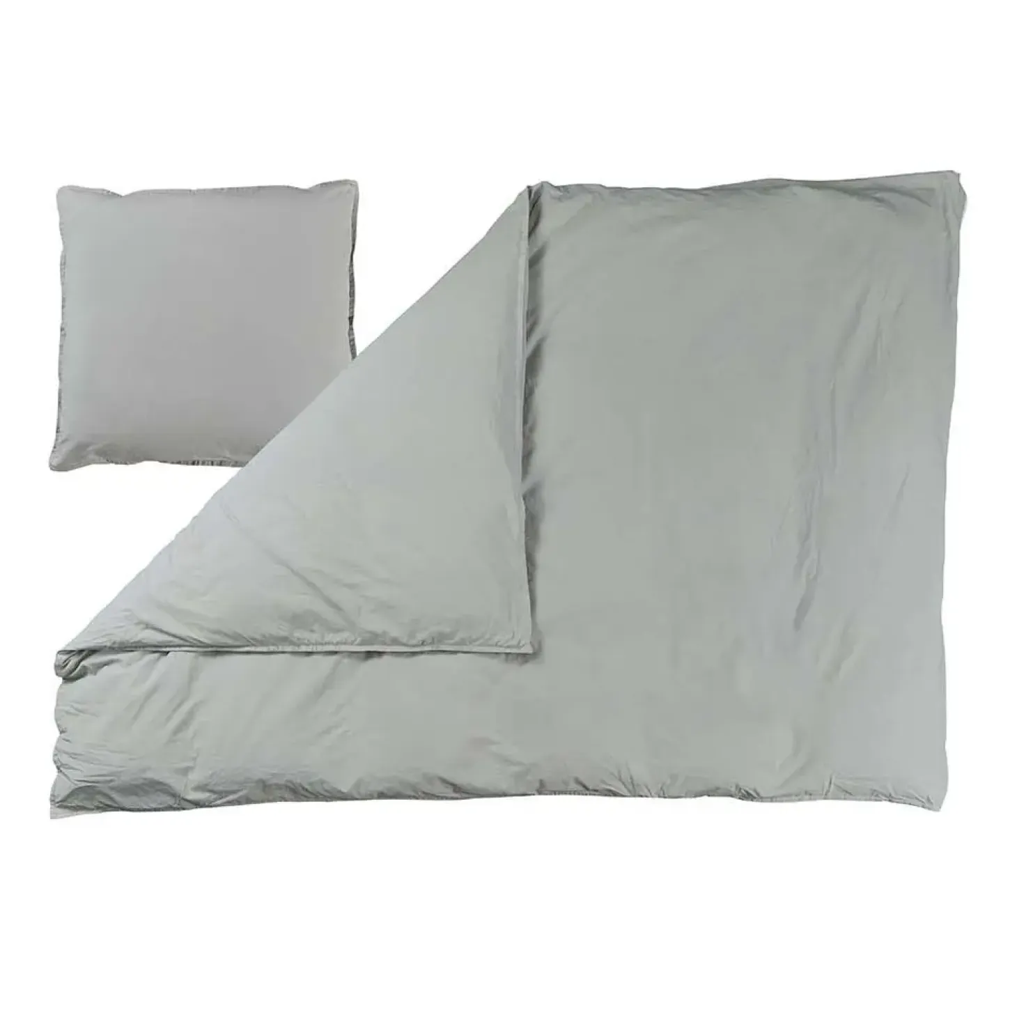Bahne - Curly Percale Sengetøj Lysegrå 200cm