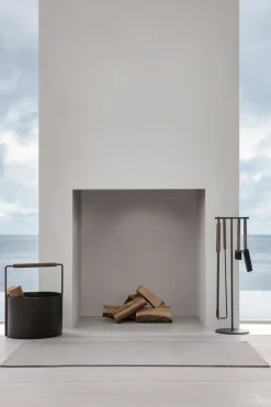 Blomus - ASHI-pejsesæt til brændeovn - Tang, poker og holder