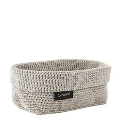 Blomus - Crochet Robe Basket - Sand - TELA