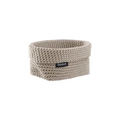 Blomus - Crochet Rope Basket - M - Moonbeam - TELA