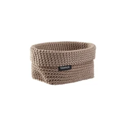 Blomus - Crochet Rope Basket - M - Bark - TELA