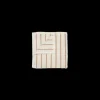 Blomus - Guest towel -ARTO- colour Moonbeam/Amber Brown thin stripes