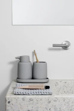 Blomus - Hand Towel - Ashley Blue - CARO -