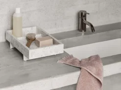 Blomus - Marble Tray - Nimbus Cloud - ABENTO - H18 x L7,5 x W30 cm