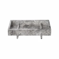 Blomus - Marble Tray - Sharkskin - ABENTO - H18 x L7,5 x W30 cm