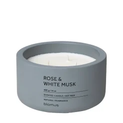 Blomus - Scented Candle - Rose & White Musk - FRAGA