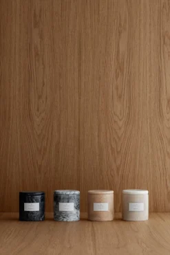 Blomus - Scented Marble Candle - Sharkskin - FRABLE