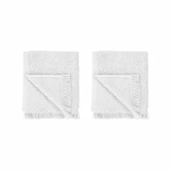 Blomus - Set of 2 Guest Hand Towels - White - FRINO