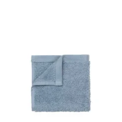 Blomus - Set of 4 Guest Hand Towels - Ashley Blue - RIVA -