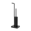 Blomus - Toilet Paper Holder and Brush - Black - MODO