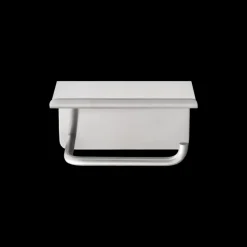 Blomus - Toilet Paper Holder -MODO- Stainless Steel matt with shelf