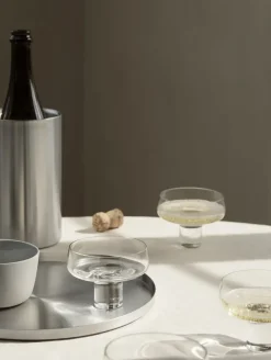 Blomus - Tray S - PEASY - Stainless Steel - H1 x L30 x Ø30 cm