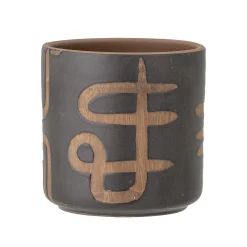 Bloomingville - Abas Deko Urtepotte, Brun, Terrakotta