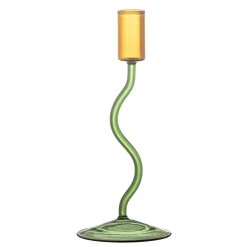 Bloomingville - Ada Lysestage, Grøn, Glas