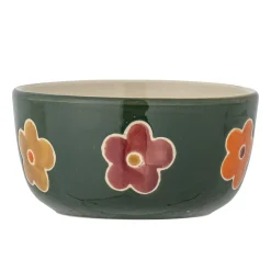 Bloomingville - Addy Skål, Grøn, Stentøj