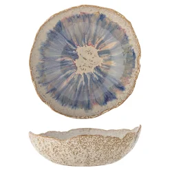 Bloomingville - Amalia Skål, Blå, Stentøj