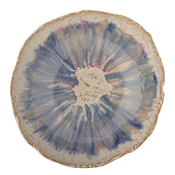 Bloomingville - Amalia Skål, Blå, Stentøj