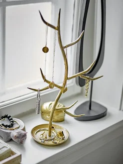 Bloomingville - Avoa Bordspejl, Sort, Glas