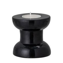 Bloomingville - Bailee Fyrfadsstage, Sort, Fedtsten