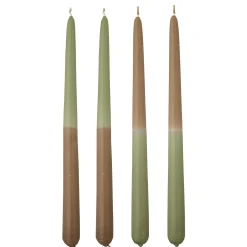 Bloomingville - Burma Stearinlys, Grøn, Parafin