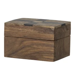 Bloomingville - Cemile Æske m/Låg, Brun, Mango