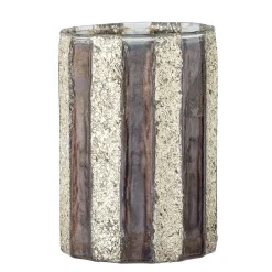 Bloomingville - Cicilia Fyrfadsstage, Guld, Glas