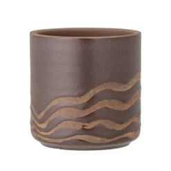 Bloomingville - Haakon Deko Urtepotte, Brun, Terrakotta
