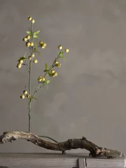 Bloomingville - Hawthorn Kunstig Gren - Gul, Plastik