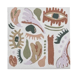 Bloomingville - Horus Serviet, Orange, FSC® Mix, Papir